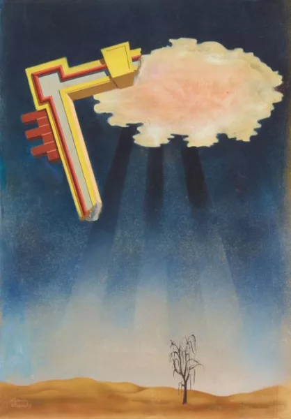 Xanti Schawinsky — Fließendes Fragment