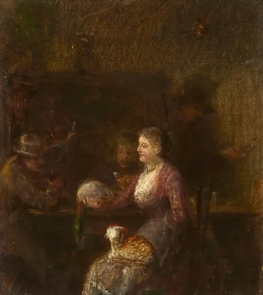 Figuren in Interieur