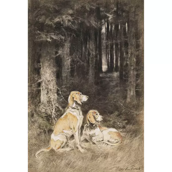 Das Jagdhundepaar