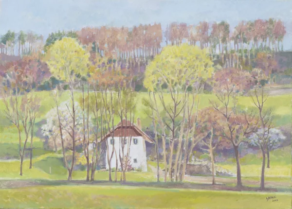Yoki — Le moulin de Courtenay près d'Avry - atelier de l'artiste