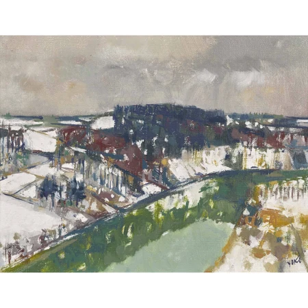 La Sarine en hiver