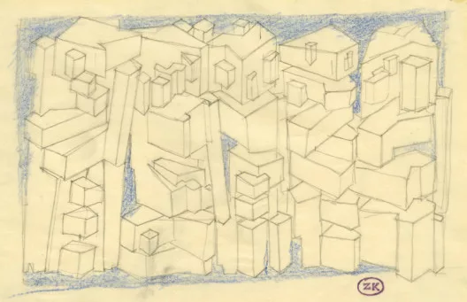 Zoltan Kemeny — Dessin 967b