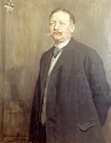 Portrait de Fritz von Wille