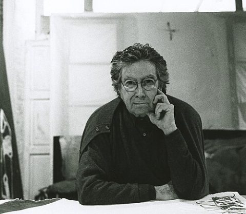 Portrait of Antoni Tàpies