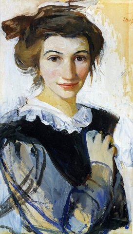 Portrait de Zinaïda Serebriakova