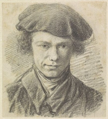 Portrait of Barend Cornelis Koekkoek