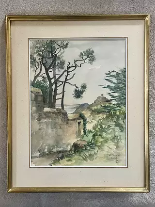 Paysage côtier