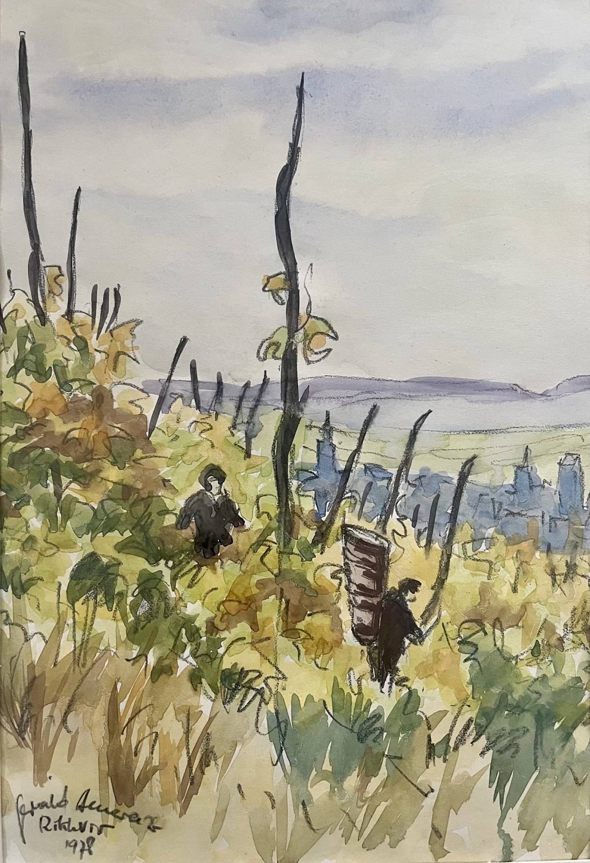 Vendanges – Attribué à Gerald Auer