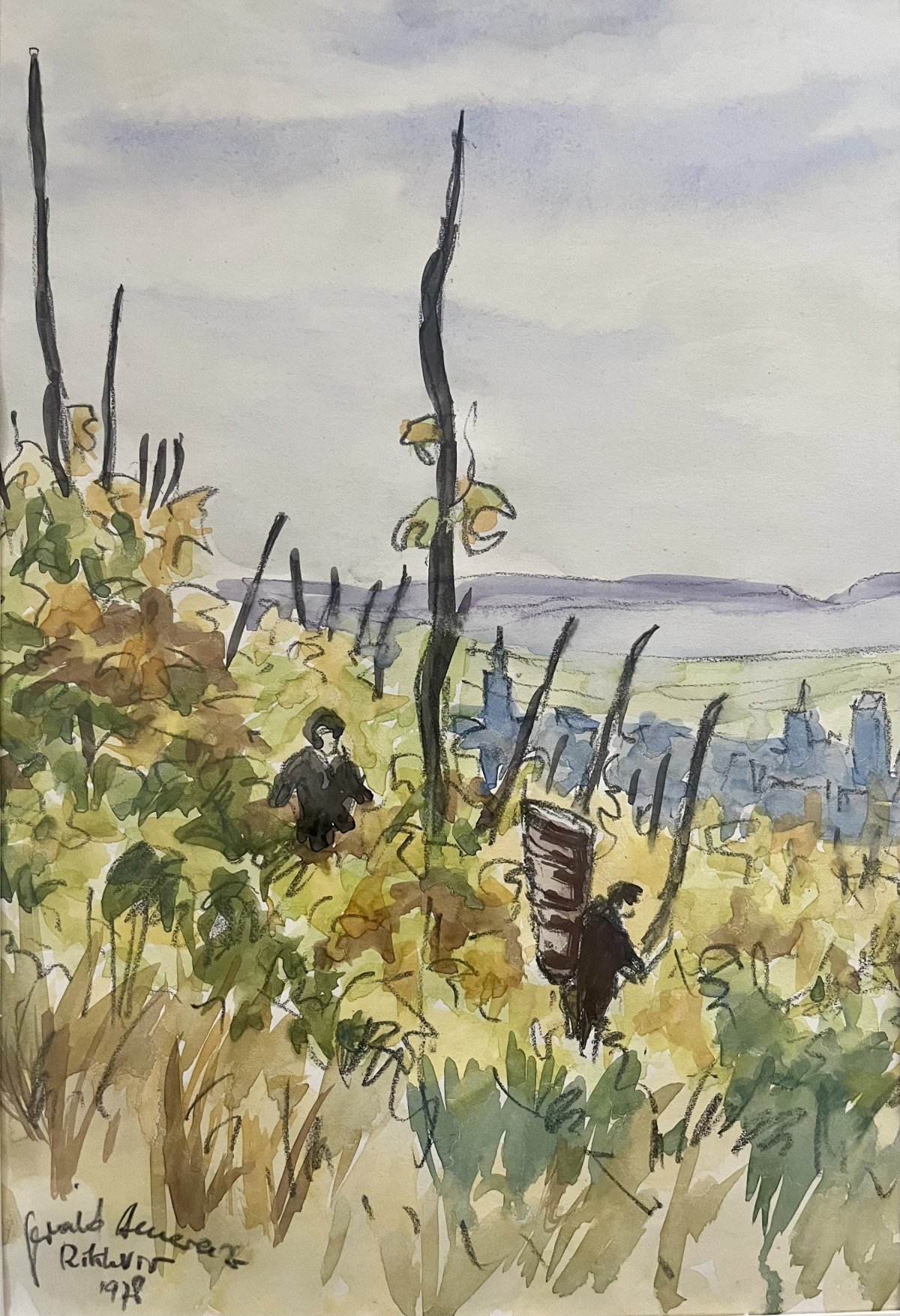 Vendanges – Attribuito a Gerald Auer