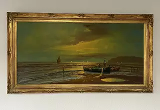 Pêche au crépuscule