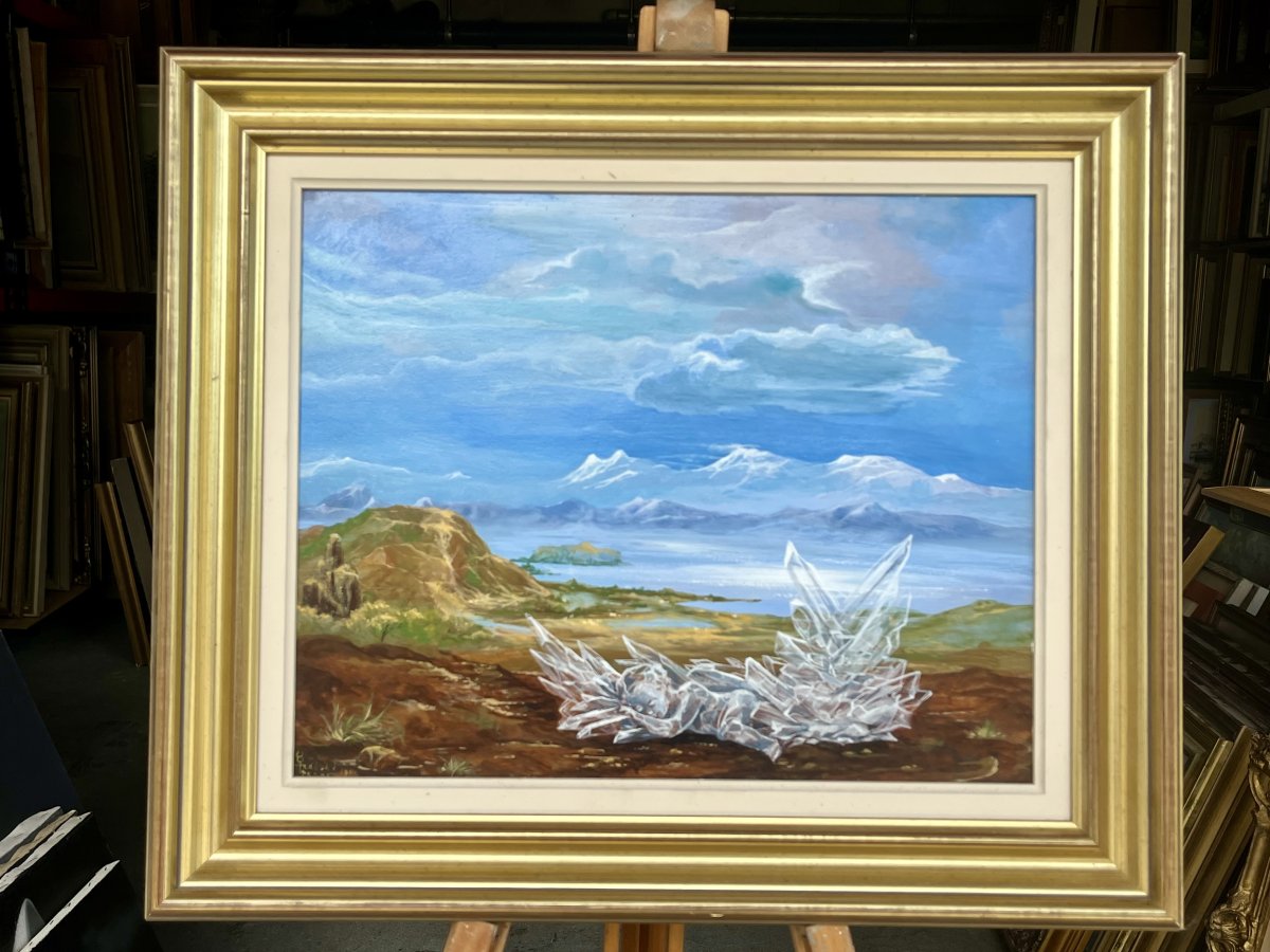 Cristaux au bord du lac – Roland Renner