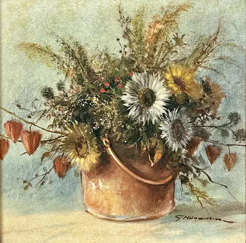 Bouquet de fleurs – G. Neswadba