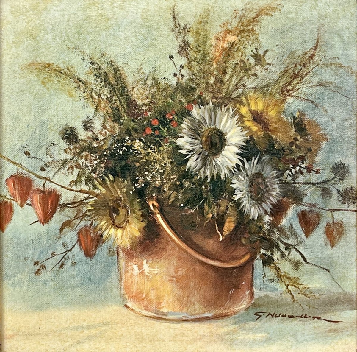 Bouquet de fleurs – G. Neswadba