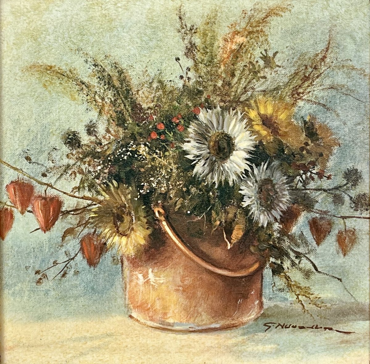 Bouquet de fleurs – G. Neswadba
