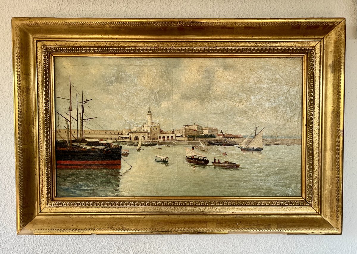 Port de pêche – Artista non identificato