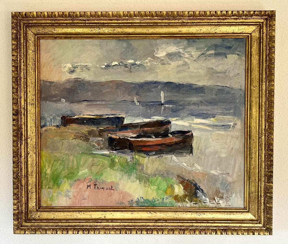 Bateaux sur le lac – Max Theynet
