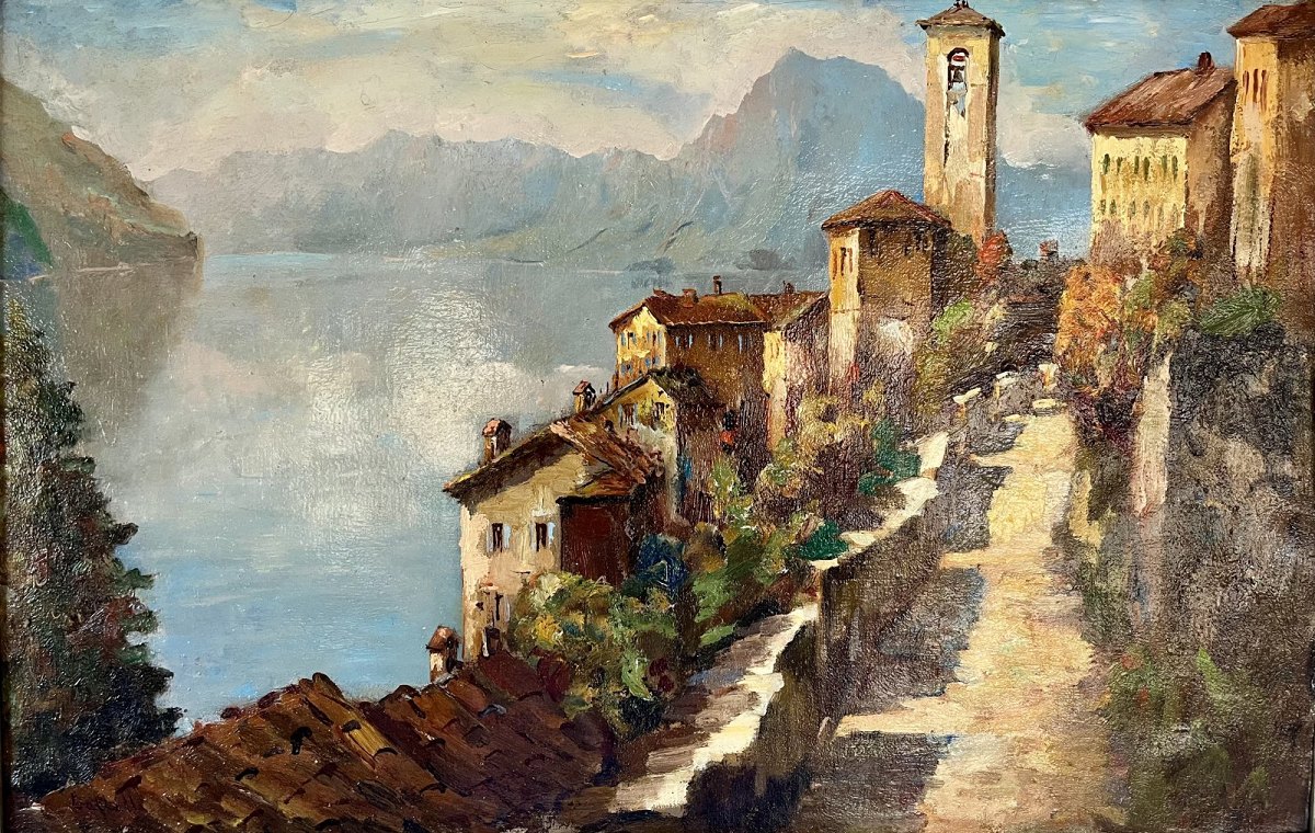 Gandria, éclat suspendu sur le lac de Lugano – Dardo Gattelli