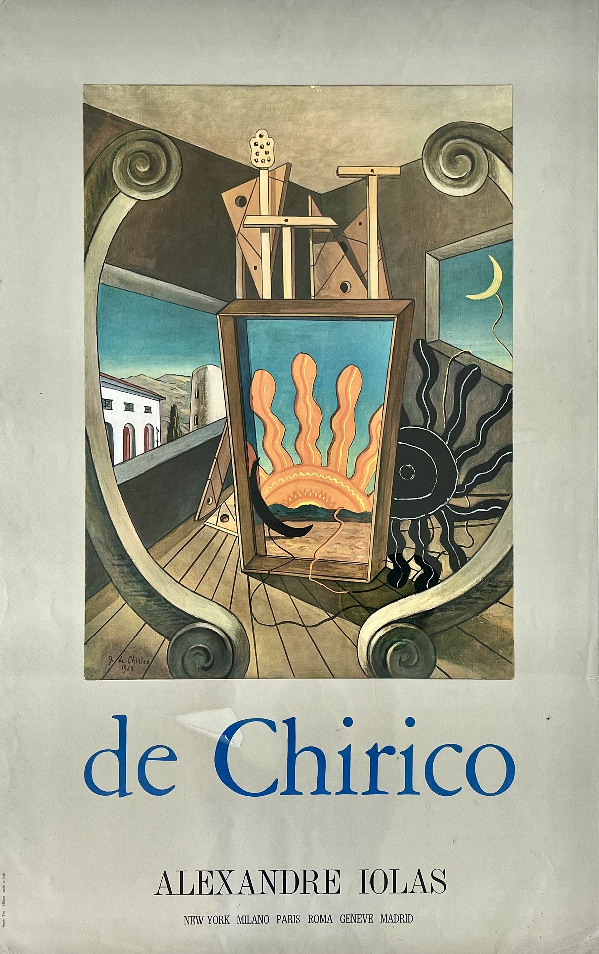 Intérieur métaphysique – Giorgio de Chirico
