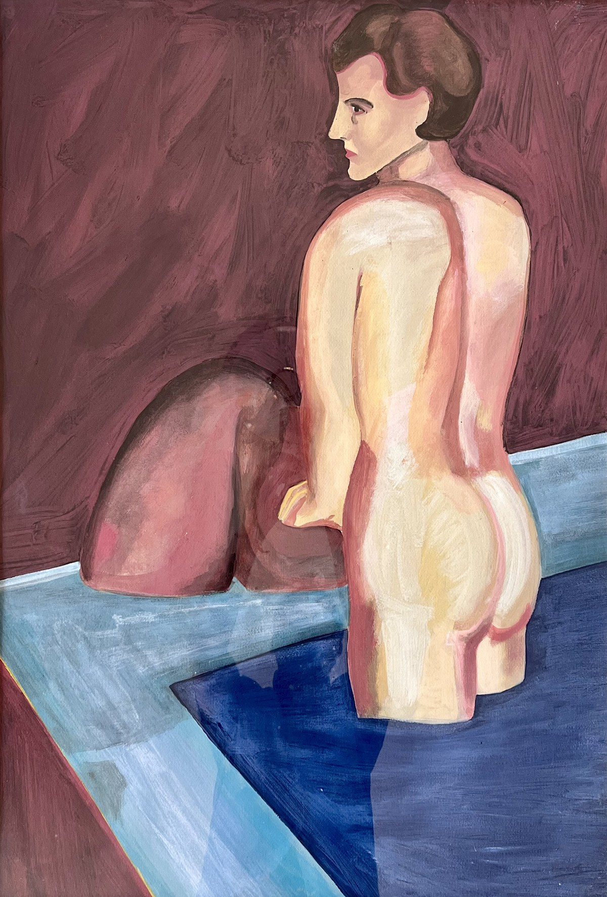 Man in bath – Sabina Mirri