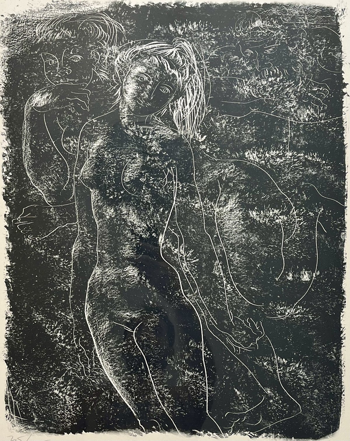 Badende (Baigneuses) – Hans Erni (21 février 1909, Lucerne–21 mars 2015, Lucerne, S)