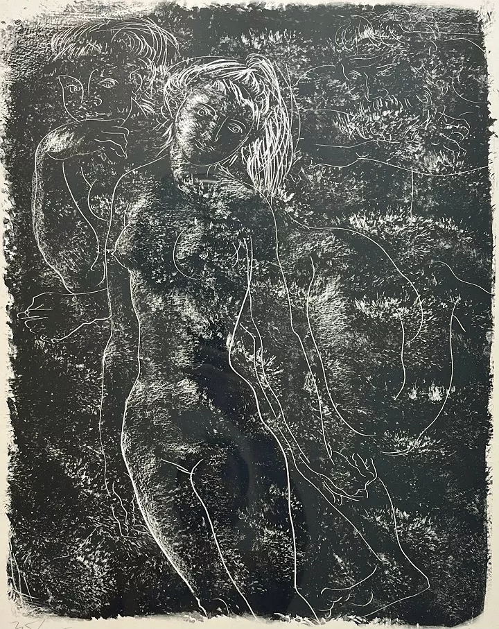 Badende (Baigneuses) — Hans Erni — Vue principale