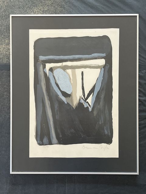 Composition abstraite – Bram van Velde – Estampes & multiples – 60 × 48 cm