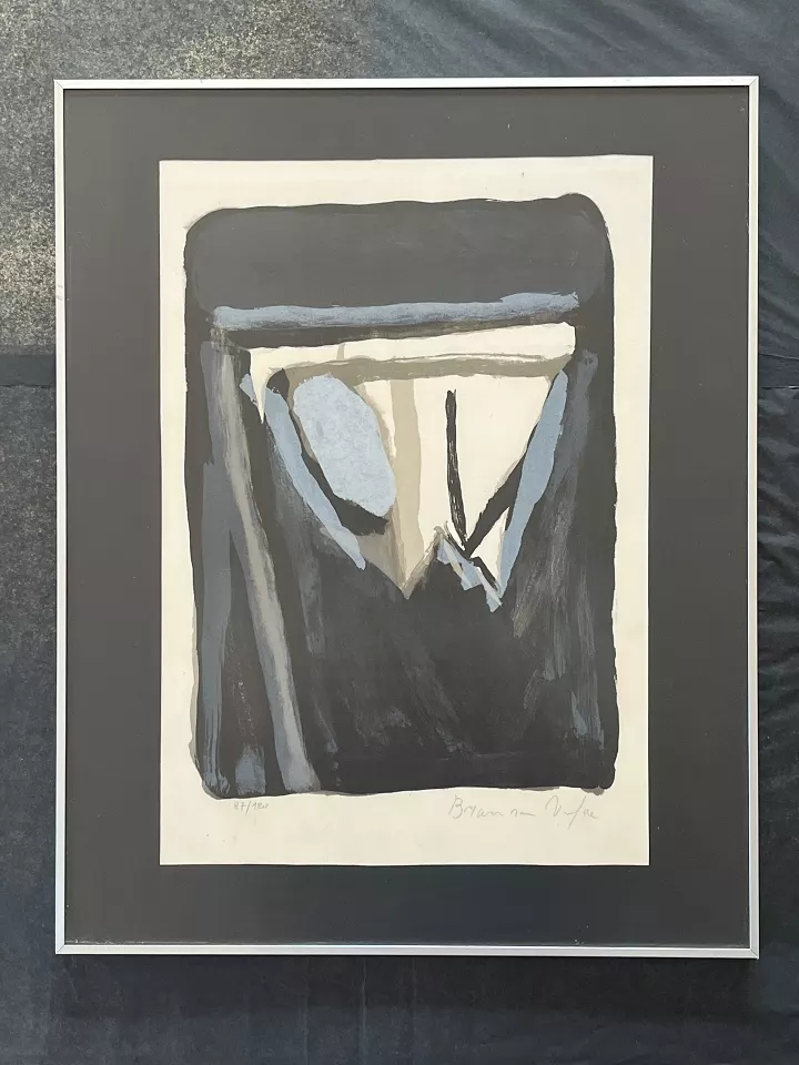 Composition abstraite — Bram van Velde — Vue principale