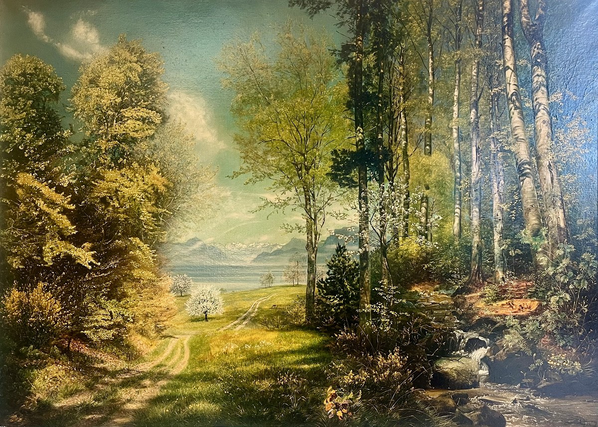 Le printemps au bord du lac des Quatre-Cantons – Walter Küng
