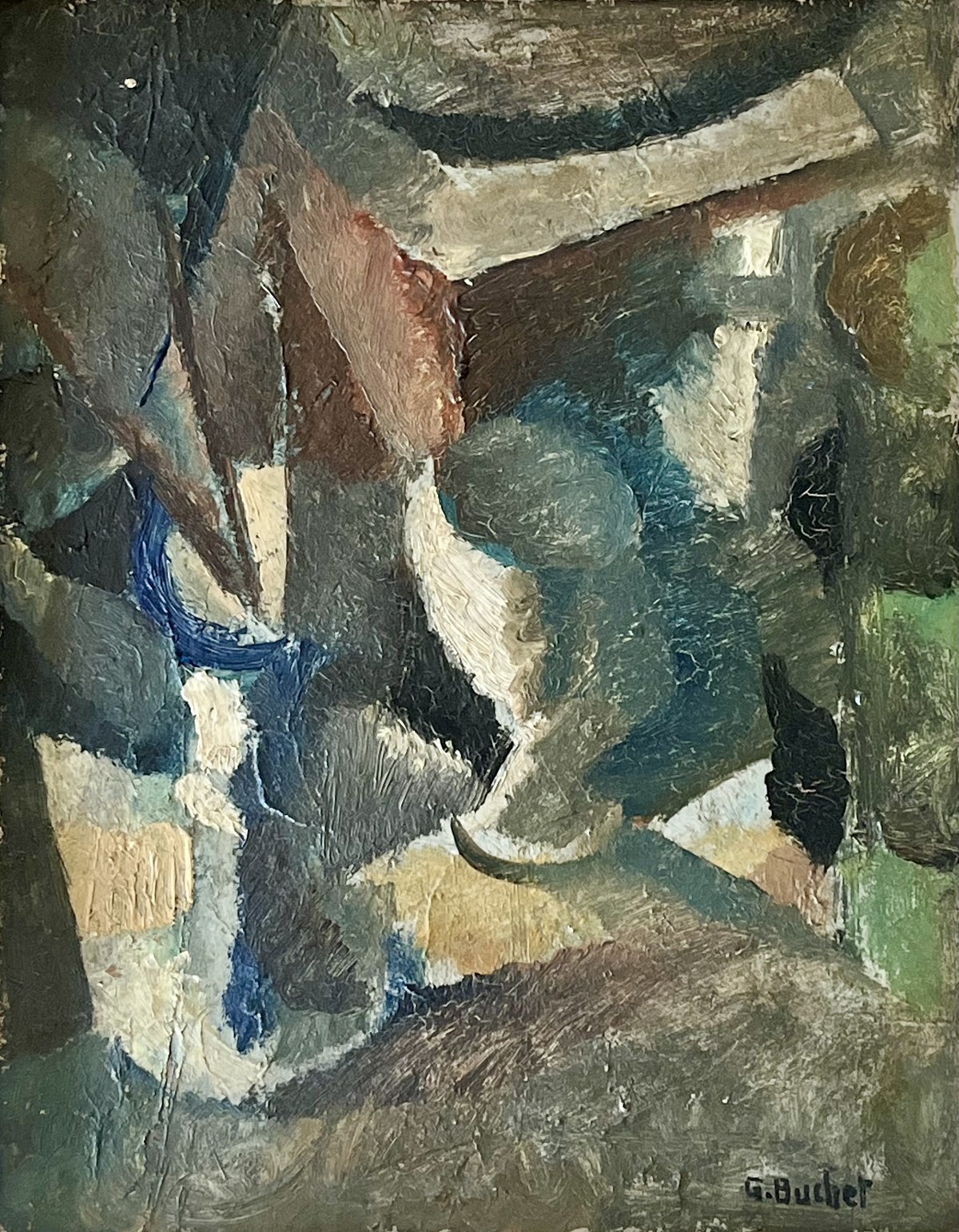 Composition abstraite – Gustave Buchet