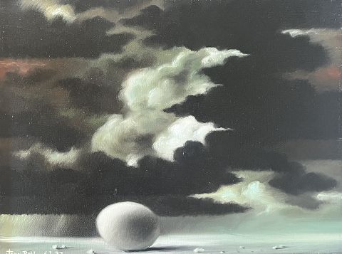 Le Tourment – Jean Roll – Huile – 51,5 × 67 cm