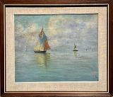 Voiliers dans la lagune — Luigi Pagan — Vue 5