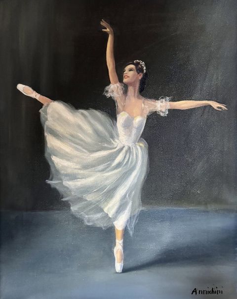 Etoile de Paris – Armando Annichini – Huile – 68 × 58 cm
