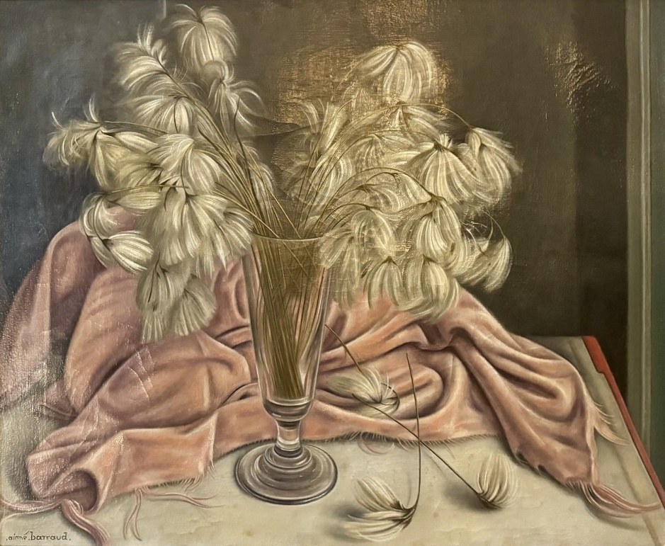 Bouquet d’aigrettes blanches – Aimé Barraud